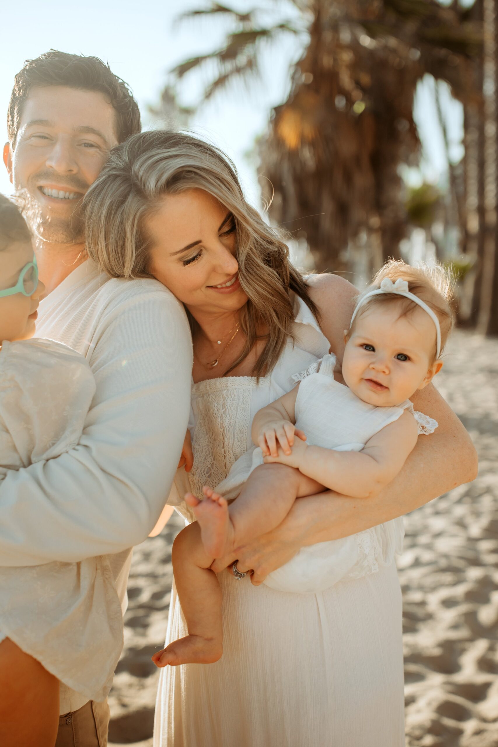 santa monica beach santa monica california beach session photo session family photo session family photo shoot nurture baby photographer nurture baby photography los angeles photographer studio photography outdoor photography beach photography