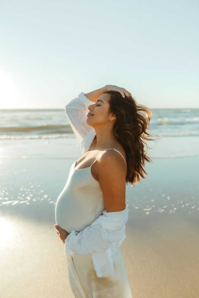 LA Beachy Maternity Session